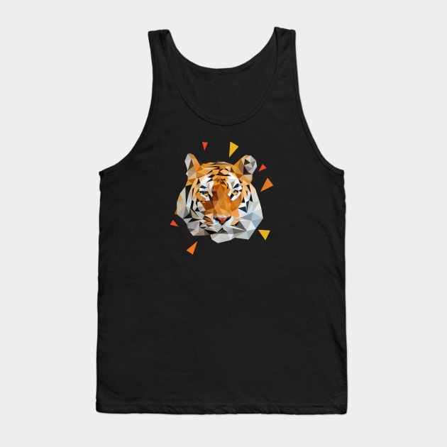 tiger Tank Top by gazonula